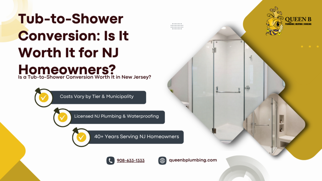 Tub-to-Shower Conversion: Is It Worth It for NJ Homeowners?
