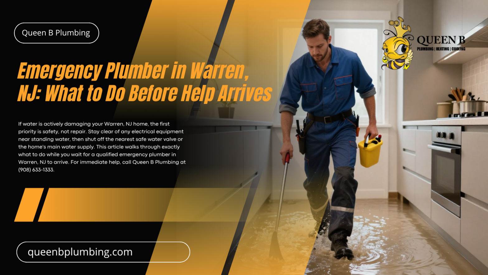 Emergency Plumber in Warren NJ What to Do Before Help Arrives