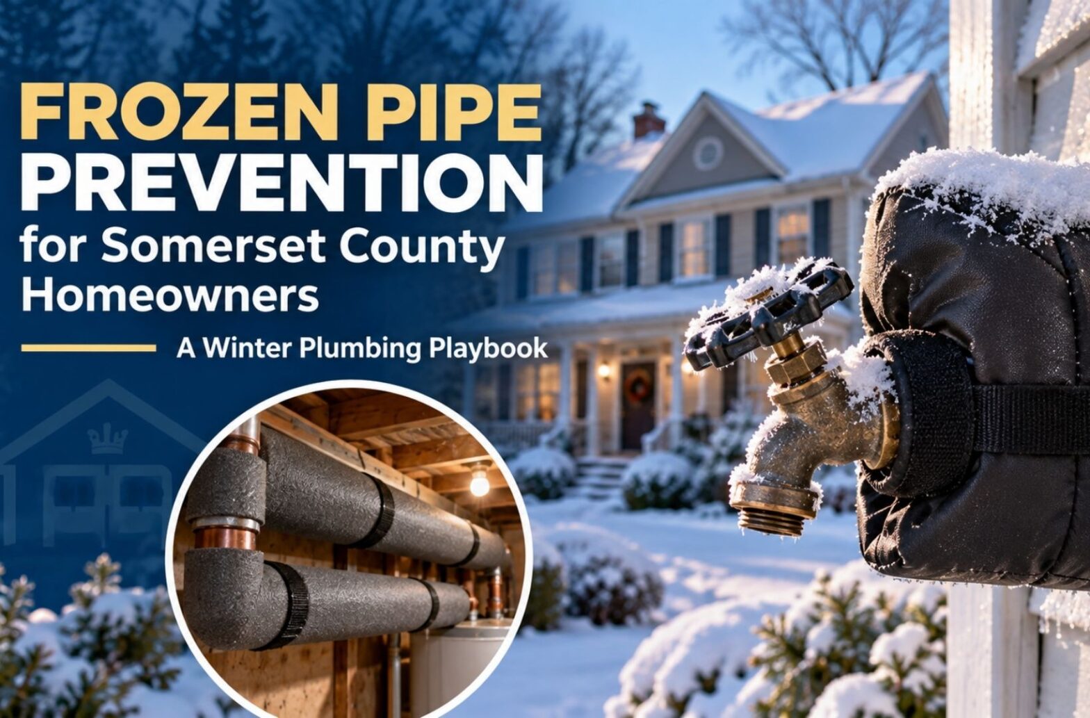 Frozen Pipe Prevention for Somerset County Homeowners A Winter Plumbing Playbook