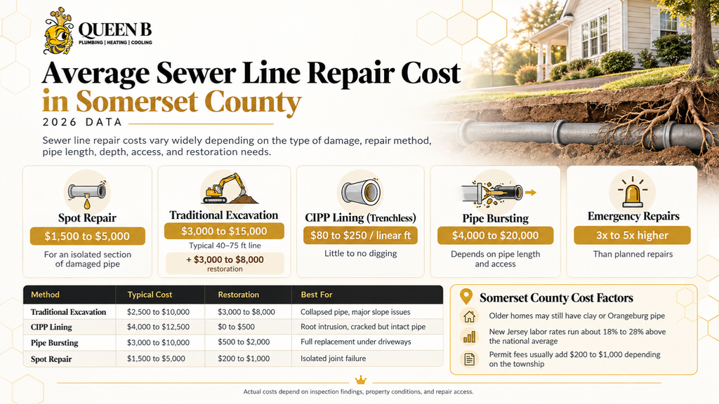Average Sewer Line Repair Cost
