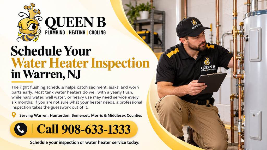 Schedule Your Water Heater Inspection In Warren, NJ